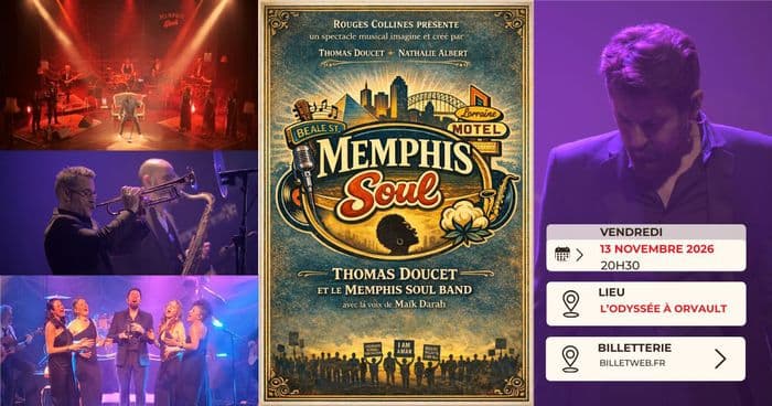 Affiche, MEMPHIS SOUL, Thomas Doucet