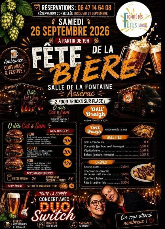 Affiche, Fête de la bière