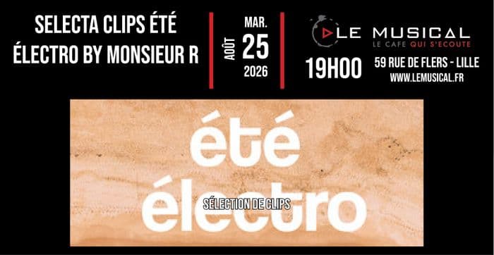 Affiche, Eté électro sélection by Monsieur R