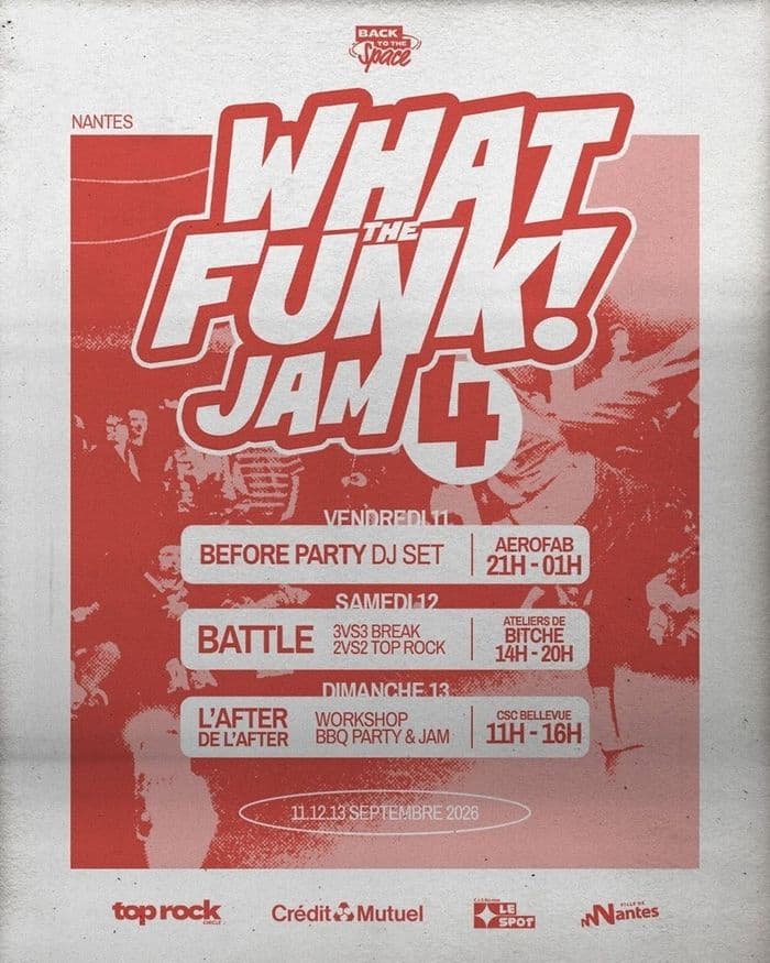 Affiche, What the funk ! Jam 4
