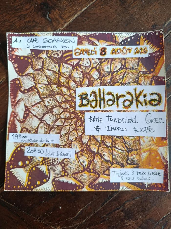 Affiche, ** CONCERT BAHARAKIA **
