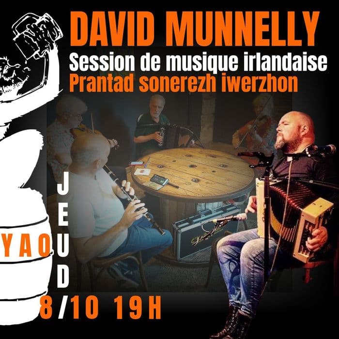 Affiche, Concert de David Munnelly