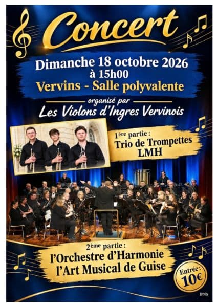 Affiche, Concert