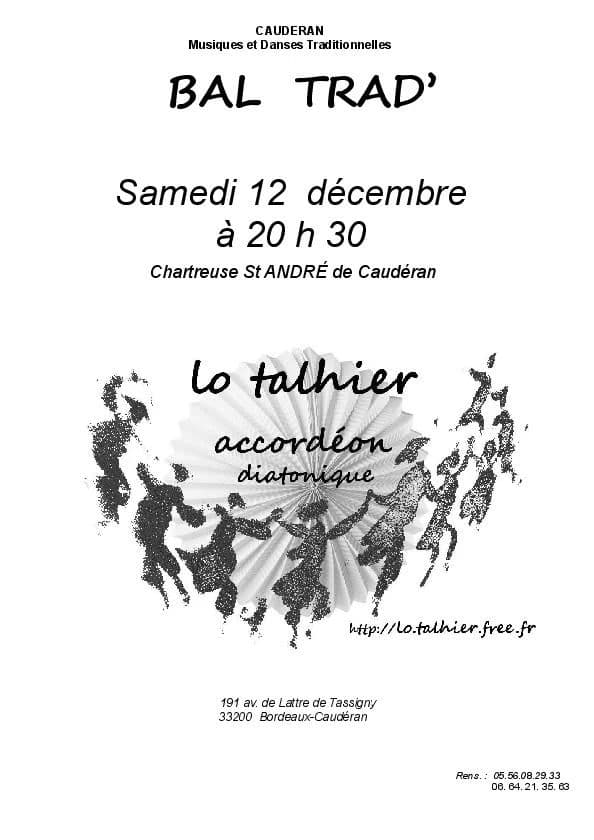 Affiche, Bal' Trad
