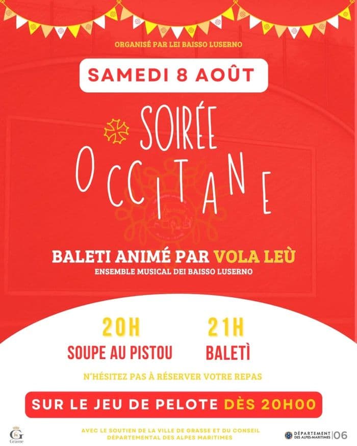 Affiche, Soirée Occitane