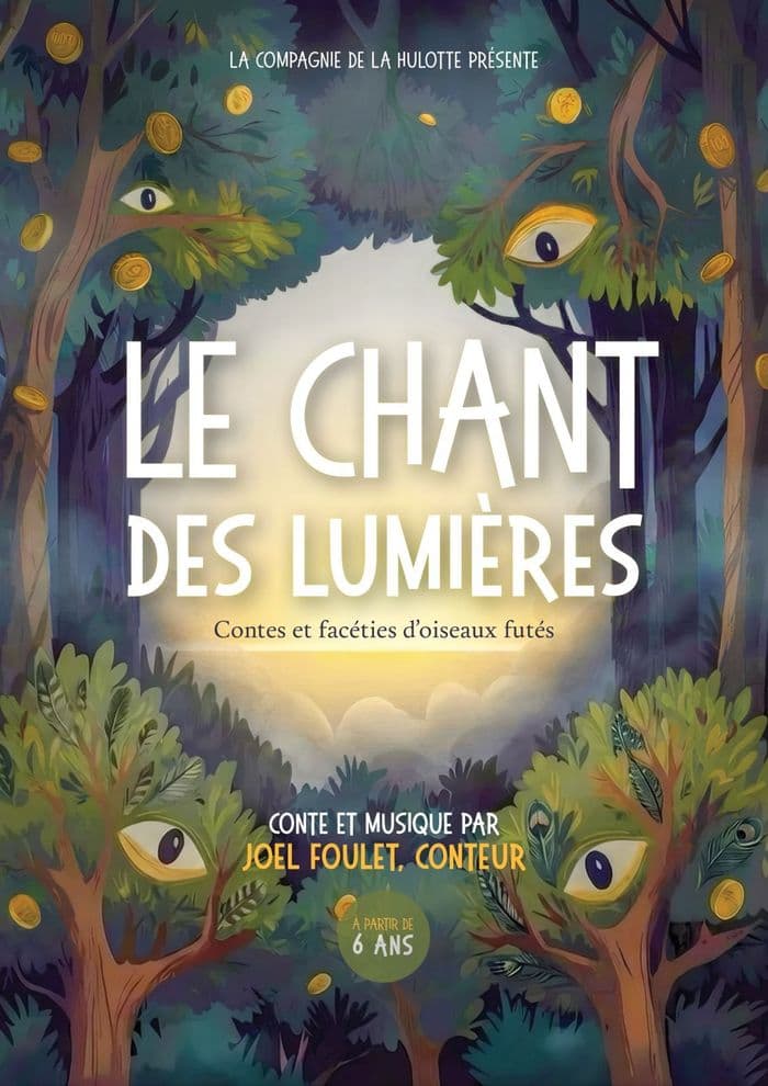 Affiche, Le Chant des Lumières. Joël Foulet