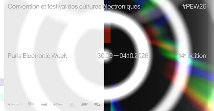 Affiche, Paris Electronic Week