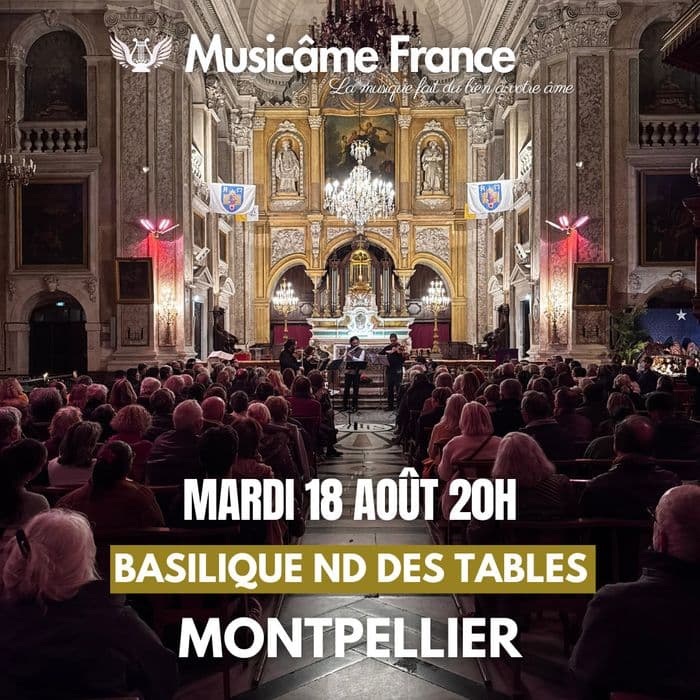 Affiche, Concert à Montpellier : Ravel, Debussy, Cantemir, Bach, Puccini, Doppler, Vivaldi