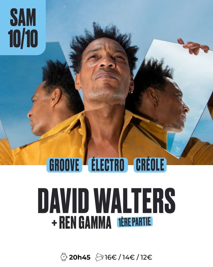 Affiche, Concert David Walters + Ren Gamma