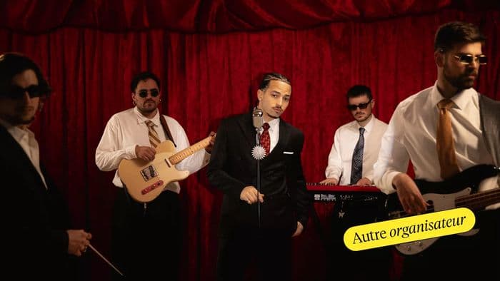 Affiche, Théo Juice and the sexy music live band