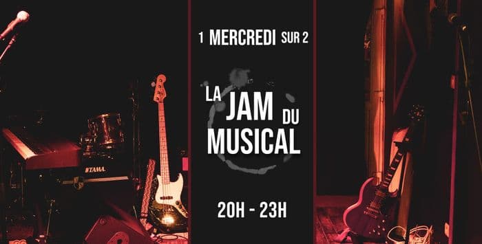 Affiche, La jam du musical