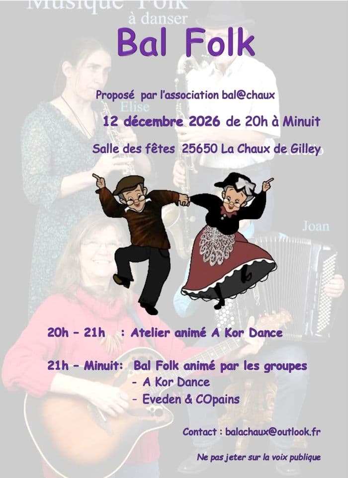 Affiche, Bal Folk