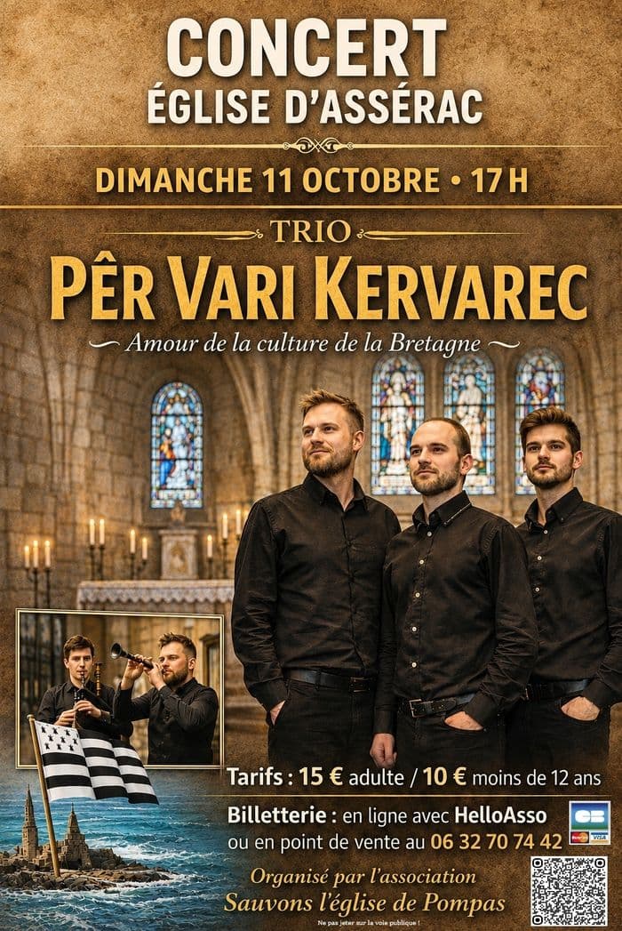 Affiche, Concert "Pêr Vari Kervarec"