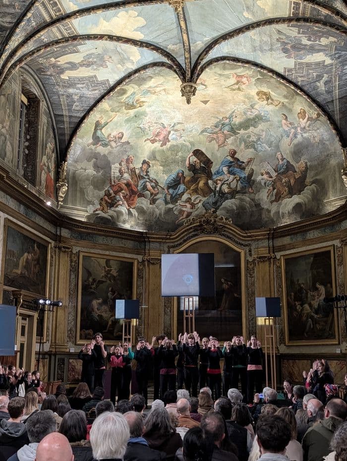 Affiche, Saison musicale - Concert de Noël - La Lauzeta, chœur d'enfants