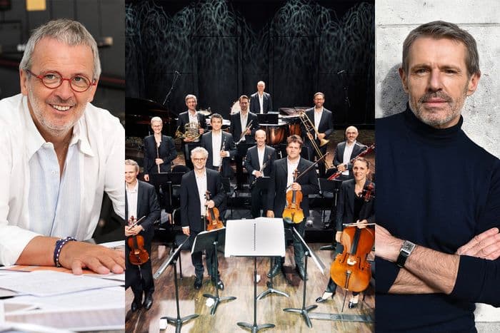 Affiche, Lambert Wilson, Bruno Fontaine & le Lemanic Modern Ensemble