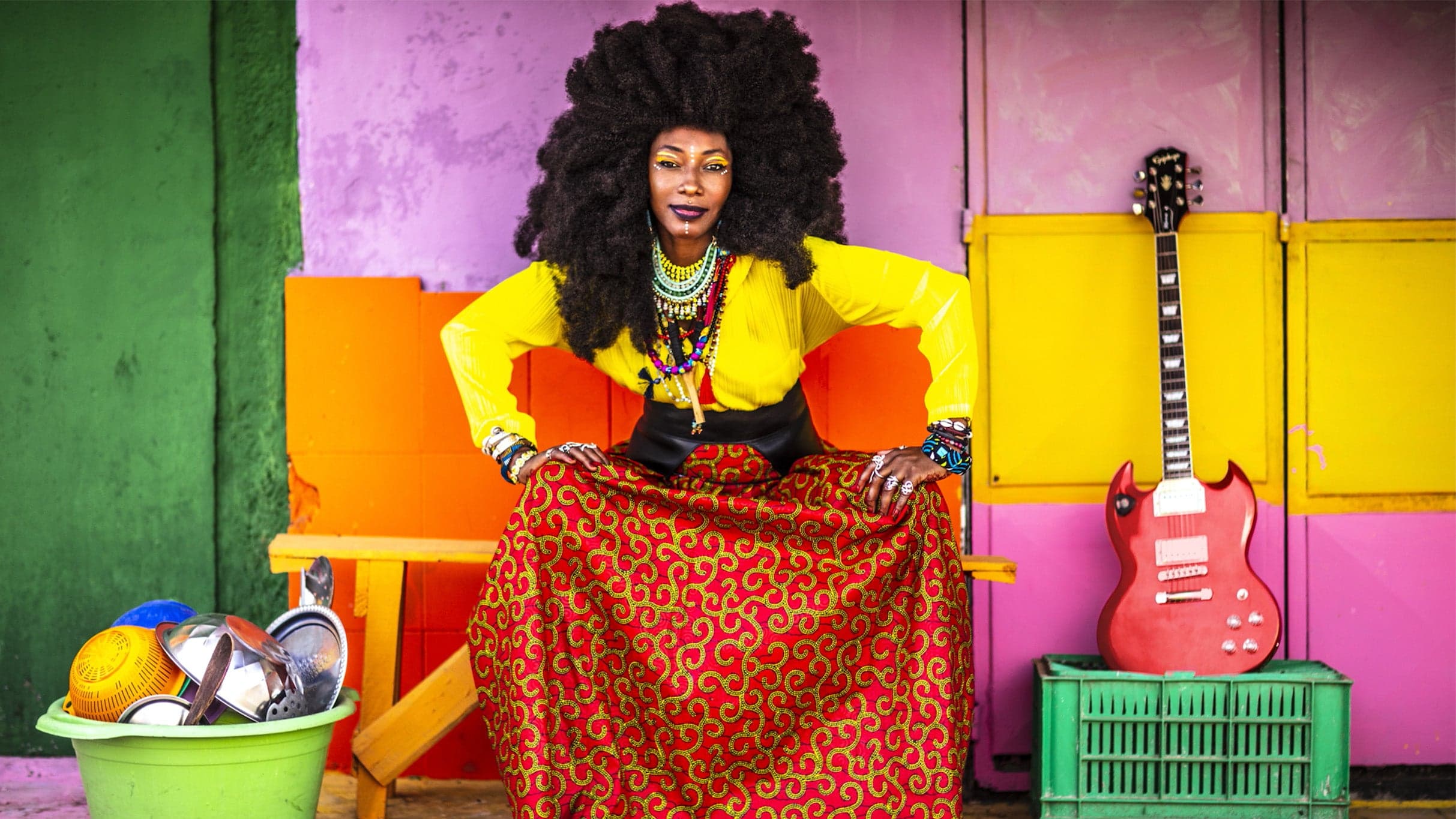 Affiche, Fatoumata Diawara Etinsel Maloya