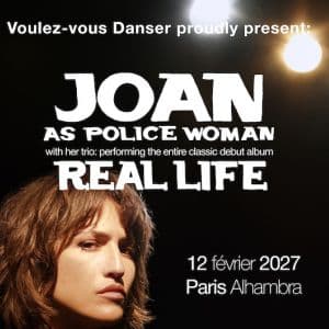 Affiche, Joan AS Police Woman - Paris - 12/02/2027