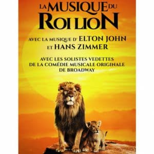Affiche, La Musique du ROI Lion