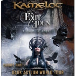 Affiche, Kamelot + Exit Eden + Temperance