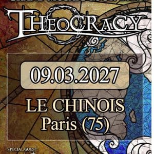 Affiche, THEOCRACY + Sunburst + Signum Regis