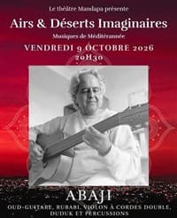 Affiche, Airs & Déserts Imaginaires