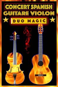 Affiche, Spanish guitare violon : Duo magic