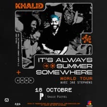 Affiche, Khalid - It's Always Summer Somewhere Tour