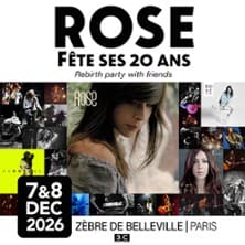 Affiche, Rose - Rose fête ses 20 ans