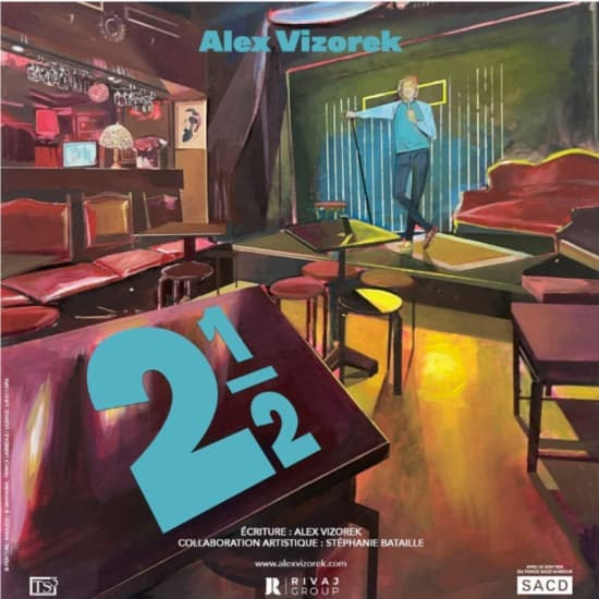 Affiche, Alex Vizorek