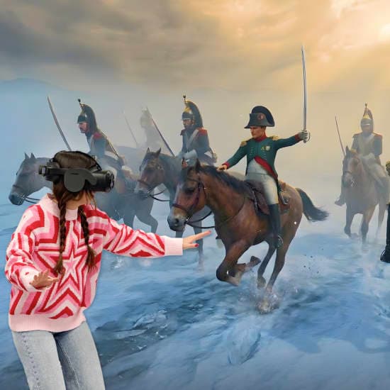 Affiche, Napoléon, l'Épopée Immersive - Expérience en Réalité Virtuelle à Toulouse