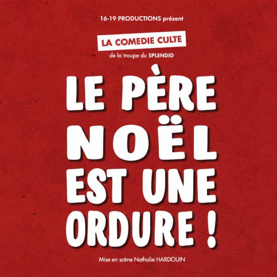 Affiche, Le Père Noël est une ordure