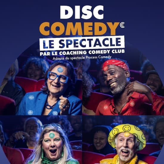 Affiche, Disc Comedy au théâtre BO Saint-Martin