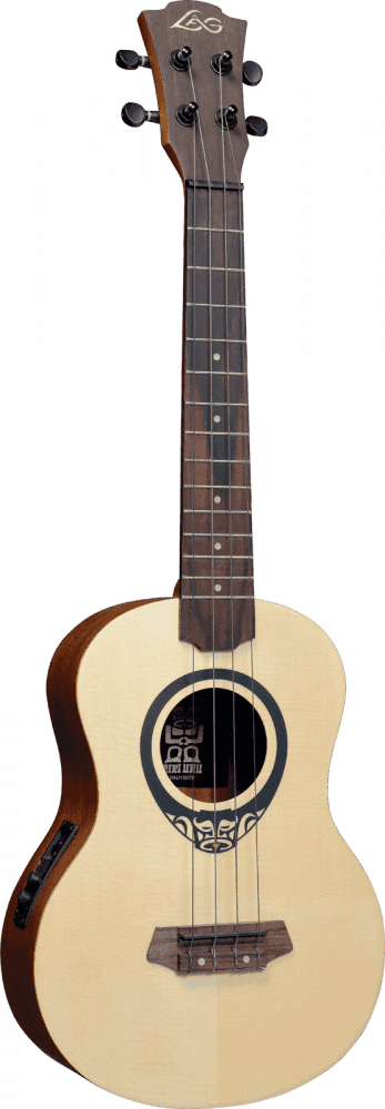 Lâg Tiki Uku TKU150TE Ukulélé tenor éléctroacoustique Natural