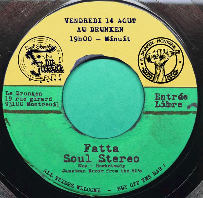 Affiche, 🏆 DJ SET : FATTA SOUL STEREO 🏆