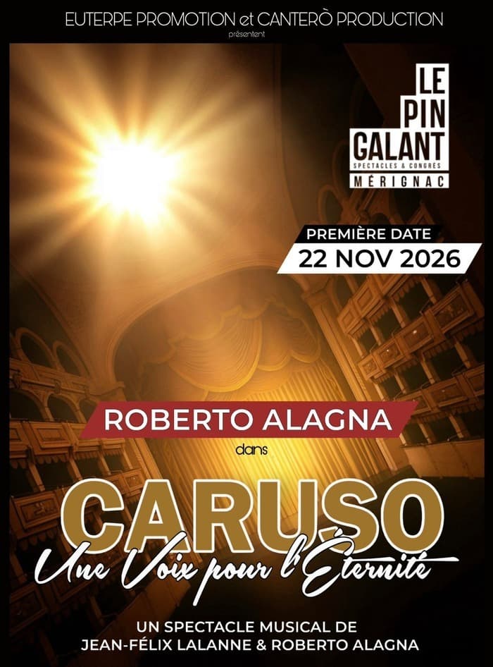 Affiche, Roberto Alagna - Caruso