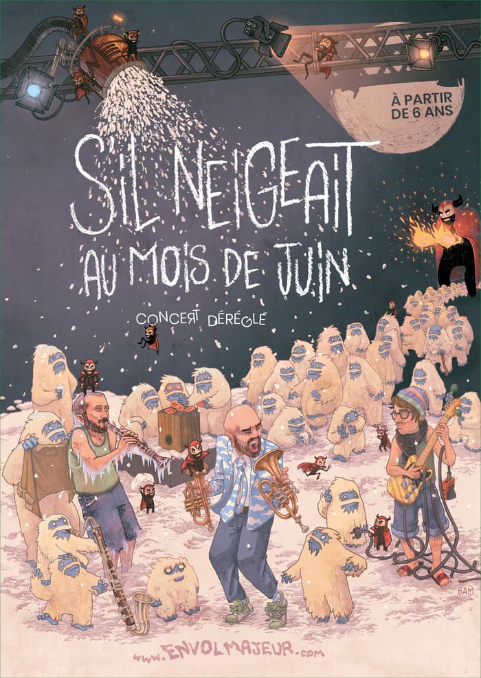 Affiche, S'IL Neigeait au Mois de Juin