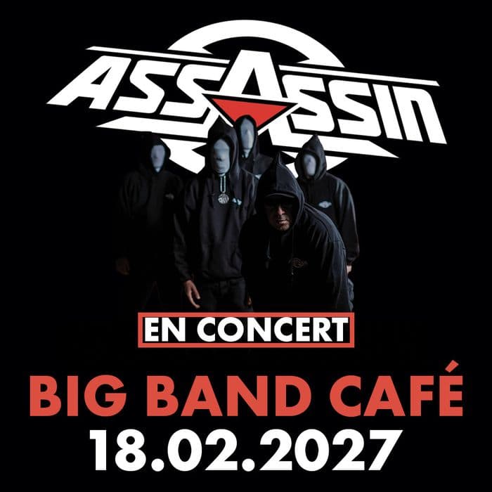 Affiche, Assassin @ Hérouville-Saint-Clair (14) - Le Big Band Café