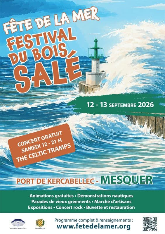Affiche, Festival du bois salé à Kercabellec