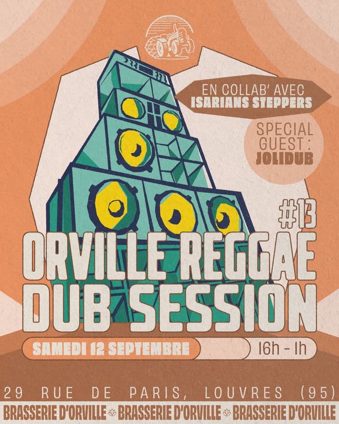 Affiche, Orville Reggae Dub Session #13