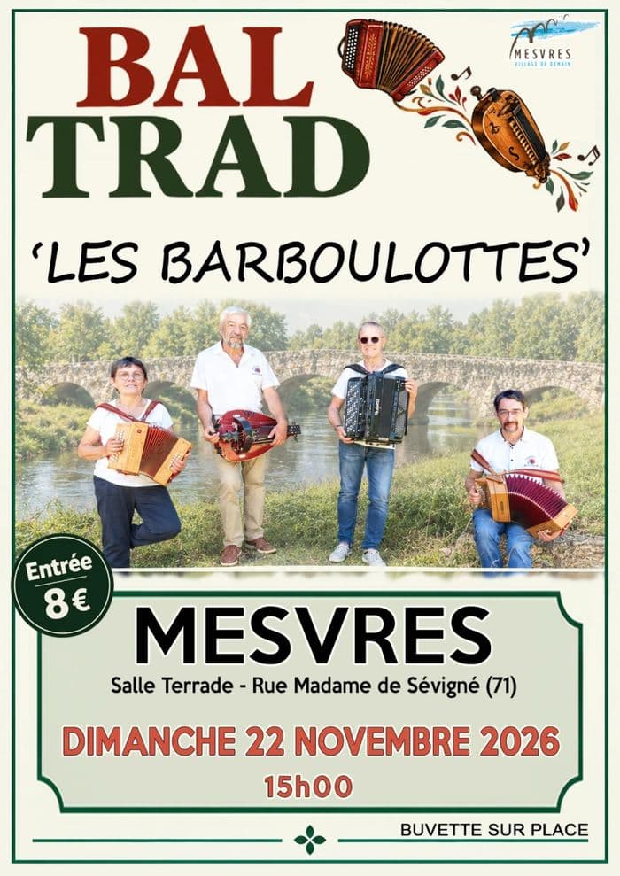 Affiche, Bal Trad Folk