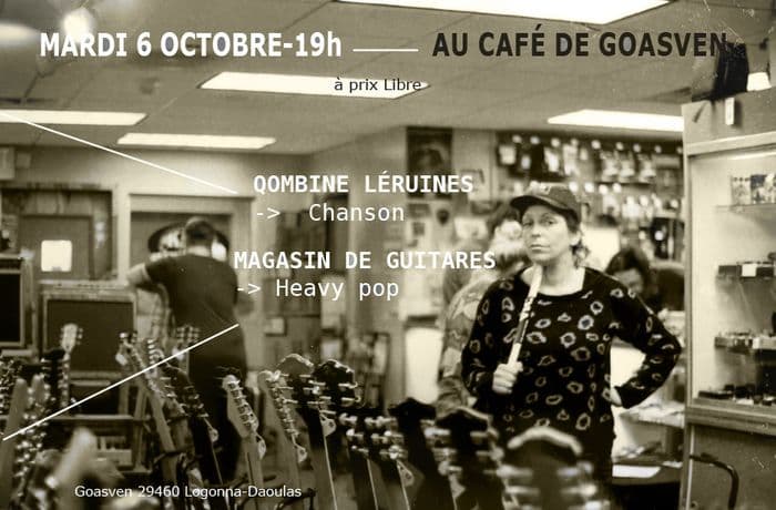 Affiche, Concert Café de GOASVEN