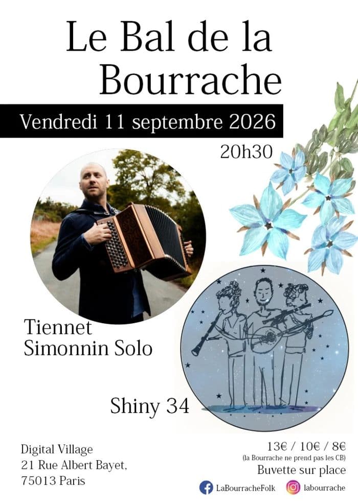 Affiche, Bal de la Bourrache
