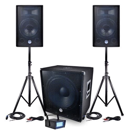 BM Sonic Sono BMS-1812 2400W SUB Ledstrobe LytOr