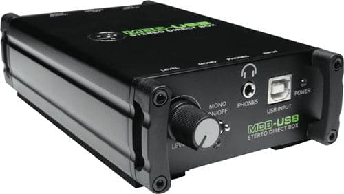 Mackie MDB-USB Boîtes de Direct