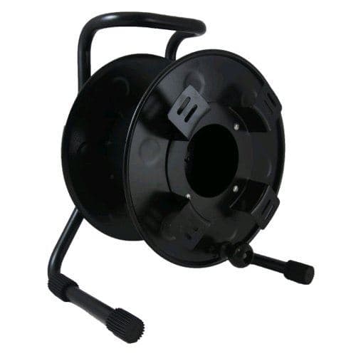 Dap Audio DAP 27cm enrouleur noir avec 4 panneaux de montage (sans câble)