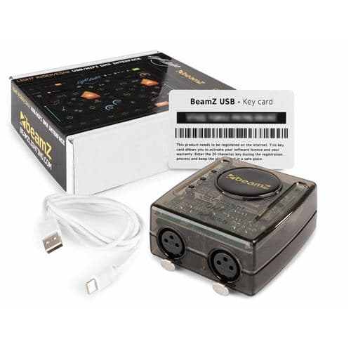BEAMZ Interface USB/DMX Avec WIFI pour régie Connexion PC/ordinateur portable /tablette