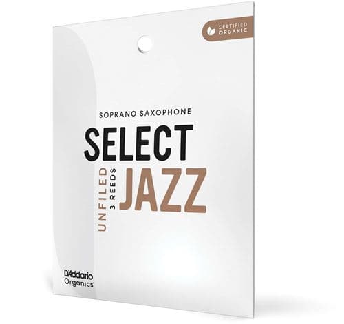 Rico D Addario Organic Select Jazz Unfiled 2 Medium Sax Soprano (x 3)