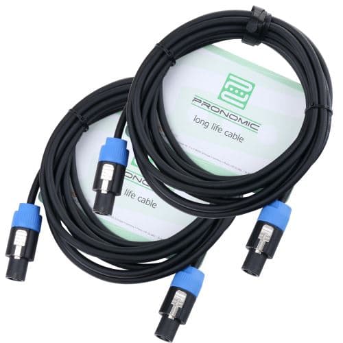 Pronomic pro-line BOXSP1-5 Câble Enceintes 5m de 1,5mm²