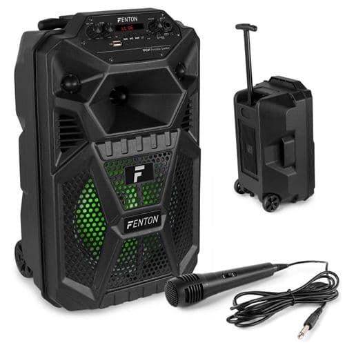 Fenton Fpc8t Enceinte Sono Portable Avec Batterie 8