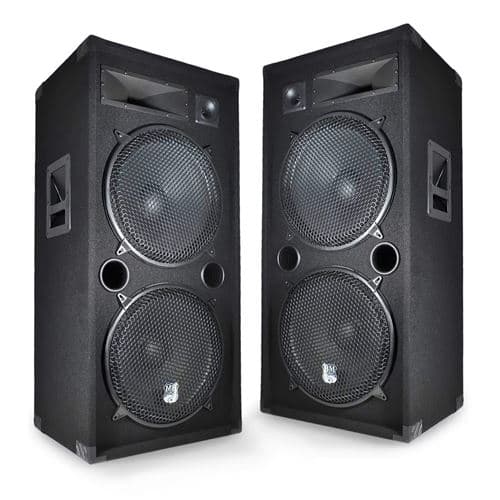 BM Sonic passives sono PA 2x15"/38cm 2x1000W 3 voies bassreflex LSC215